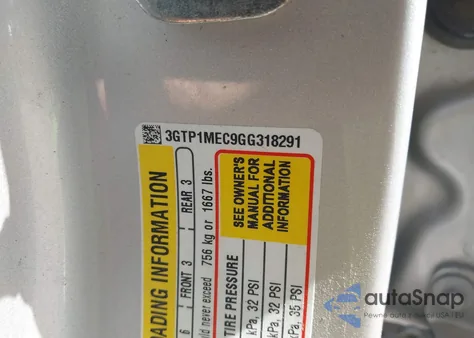 2016 GMC Sierra 1500 Sle from USA, damaged, VIN 3GTP1MEC9GG318291